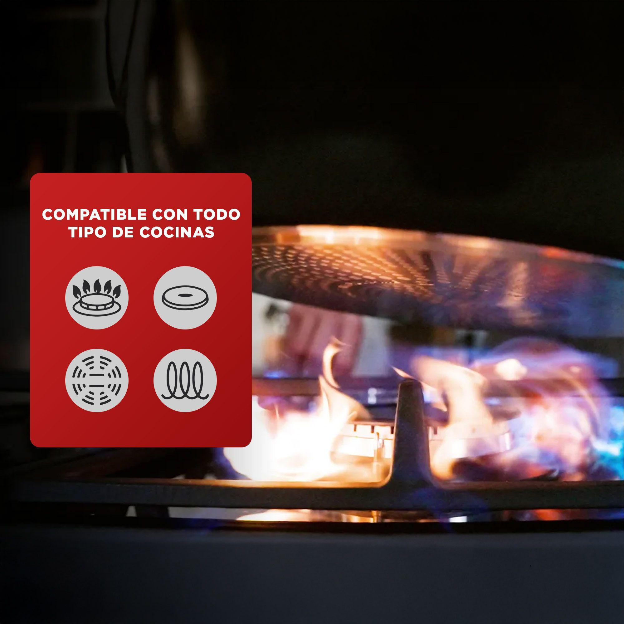 Wok 28 CM Excellence Ceramica FusionCore Tefal-3