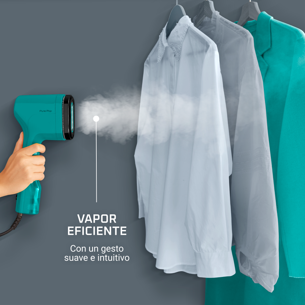Vaporizador de Prendas Pure Pop Verde Rowenta-3