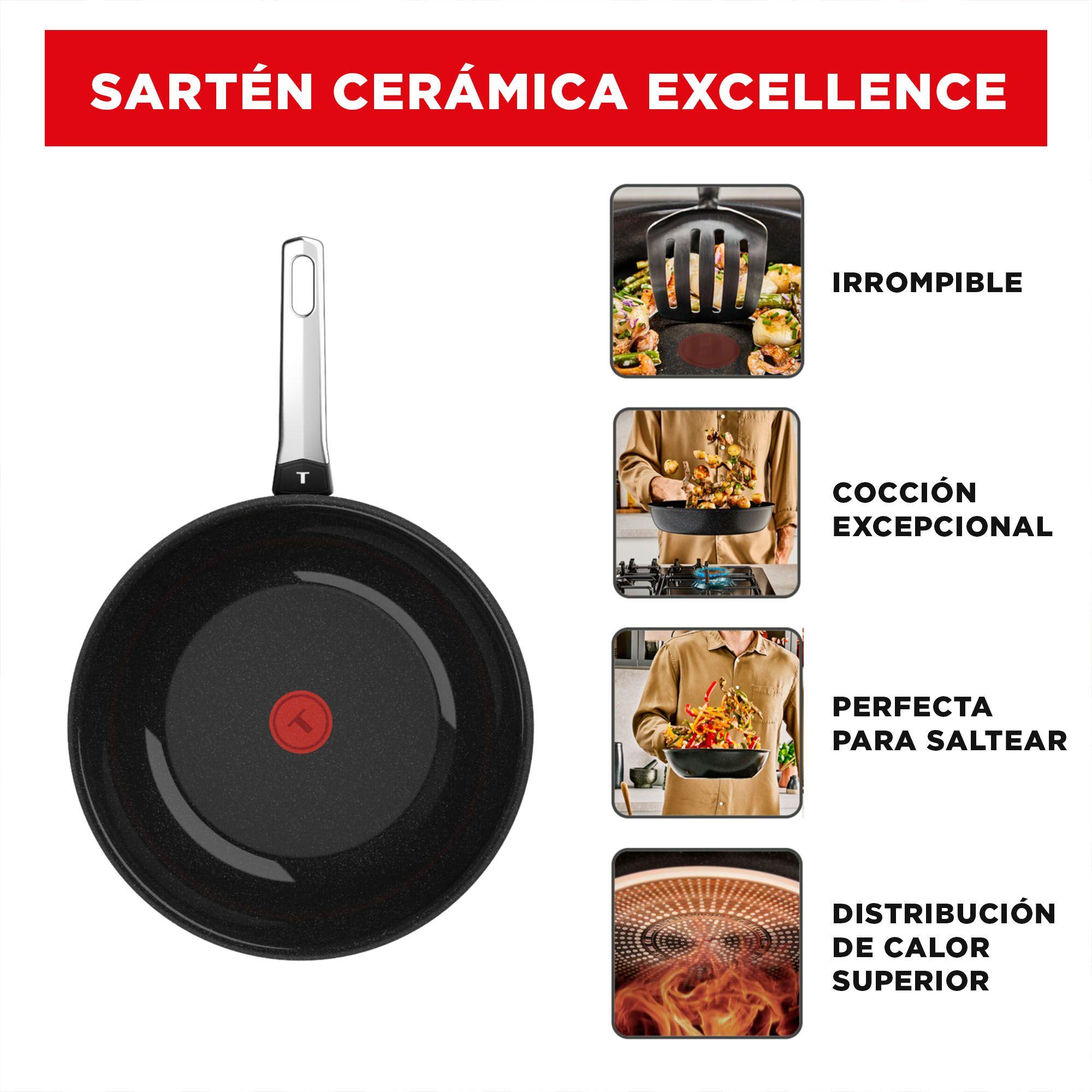 Sarten 24 CM Excellence Ceramica Fusioncore Tefal-7