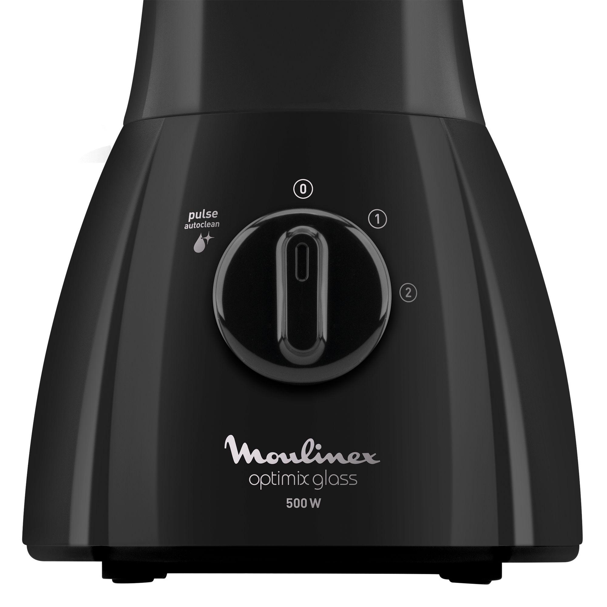 Licuadora Optimix Negra 2V 500W-3