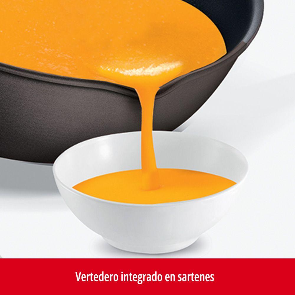 Bateria de cocina Antiadherente Easy Care 20 PCS Rojo-3