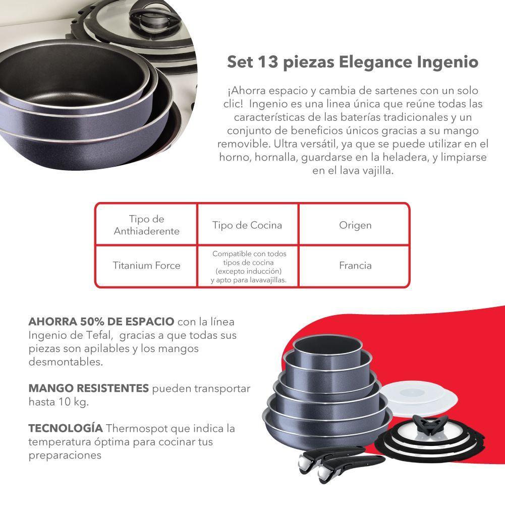 Batería 13 piezas Elegance Ingenio-1