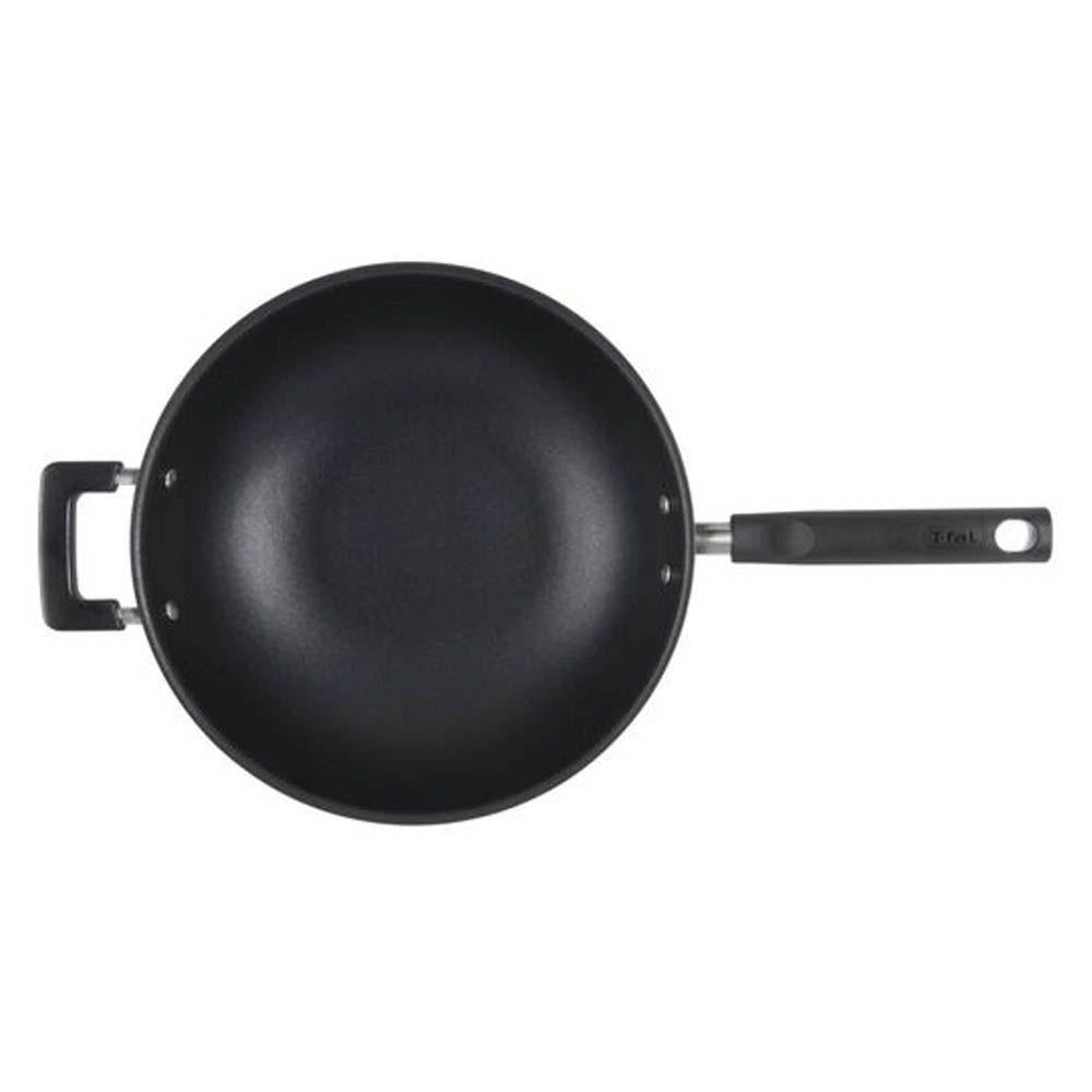 Wok 30 cm con Tapa Anodizado-2