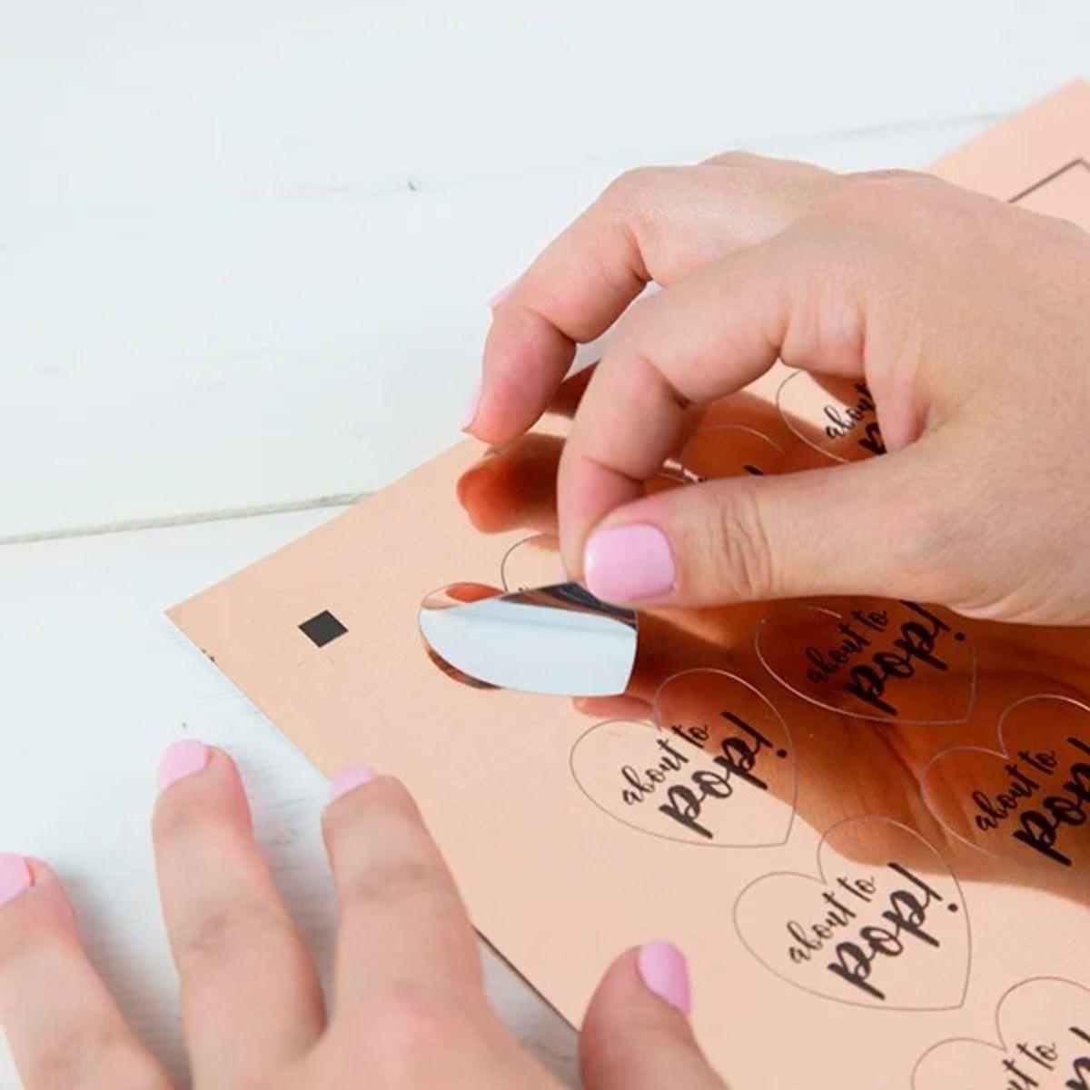 Hojas Metálicas Imprimibles Oro Rosado Silhouette-3