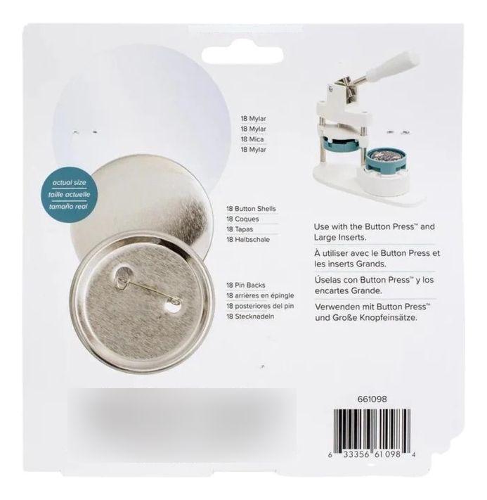 Kit Para Hacer 18 Chapitas De 58mm Wr-1