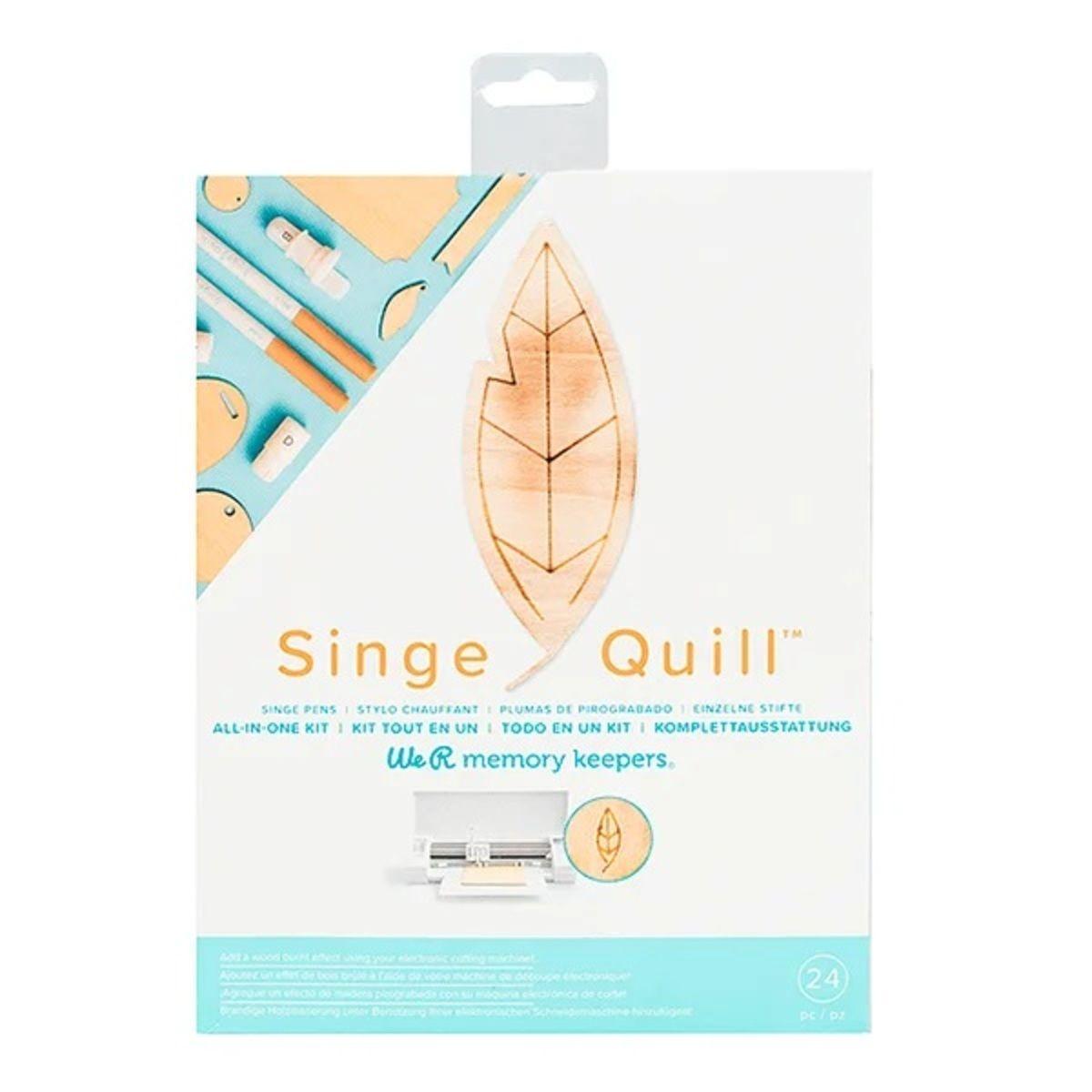 Kit De Pirograbado Singe Quill Naranjo American Craft-0