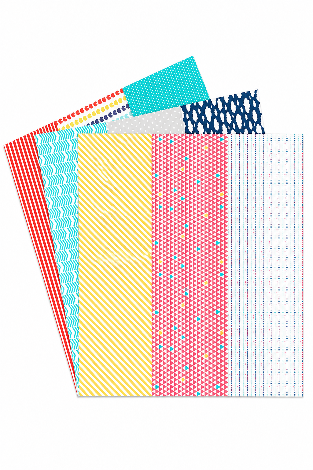 Hojas Washi Multicolor Silhouette-1