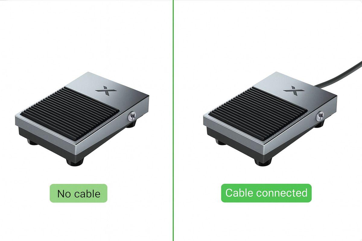 Xtool F1 Pedal Switch Interruptor Eléctrico Preciso-2
