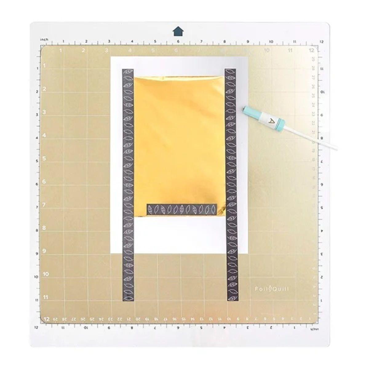 Tapete Magnético Para Foil Quill Dorado American Craft-2