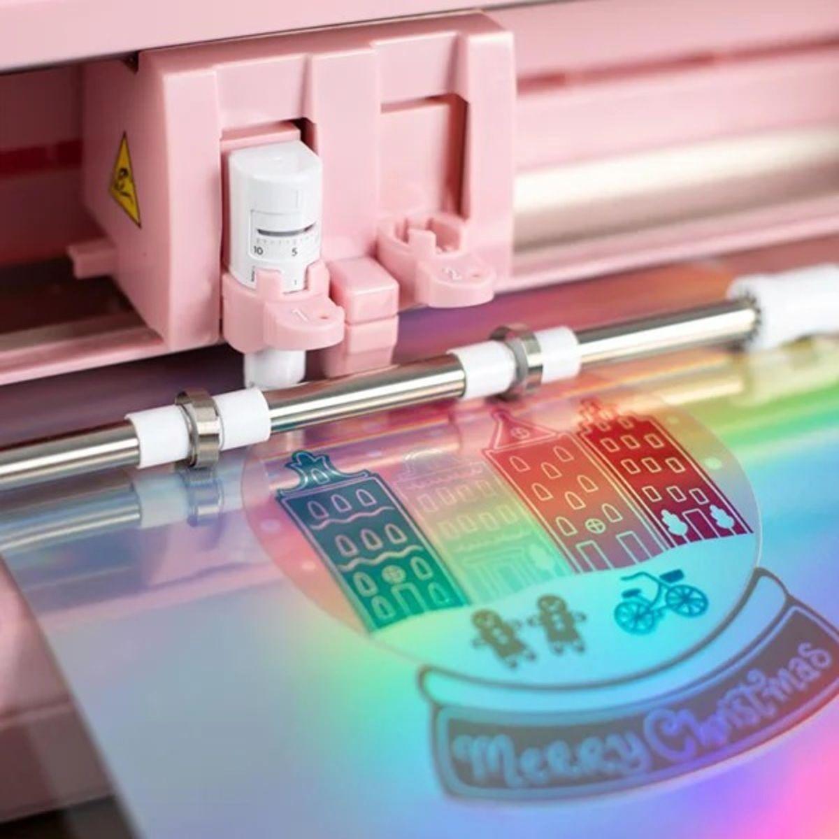 Papel Adh. Imprimible Holográfico 8 in Carta Silhouette-4