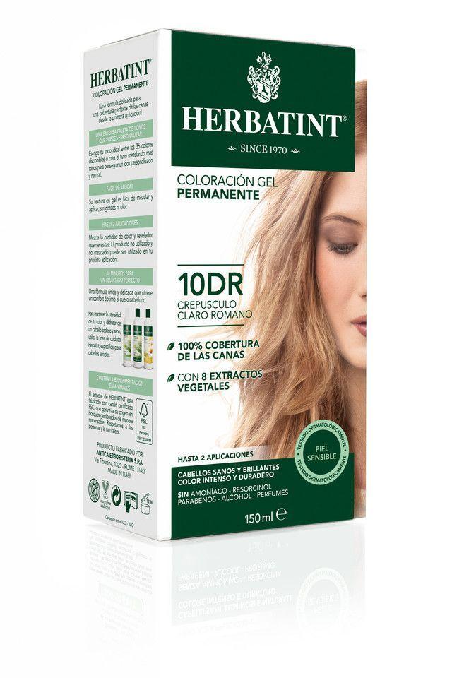Tintura Permanente Natural - 10DR Rubio Claro Dorado Cobrizo -0