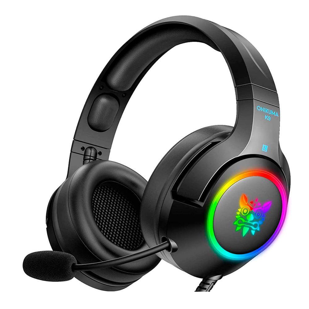 Audifono Gamer Onikuma K9 Rgb Black-0