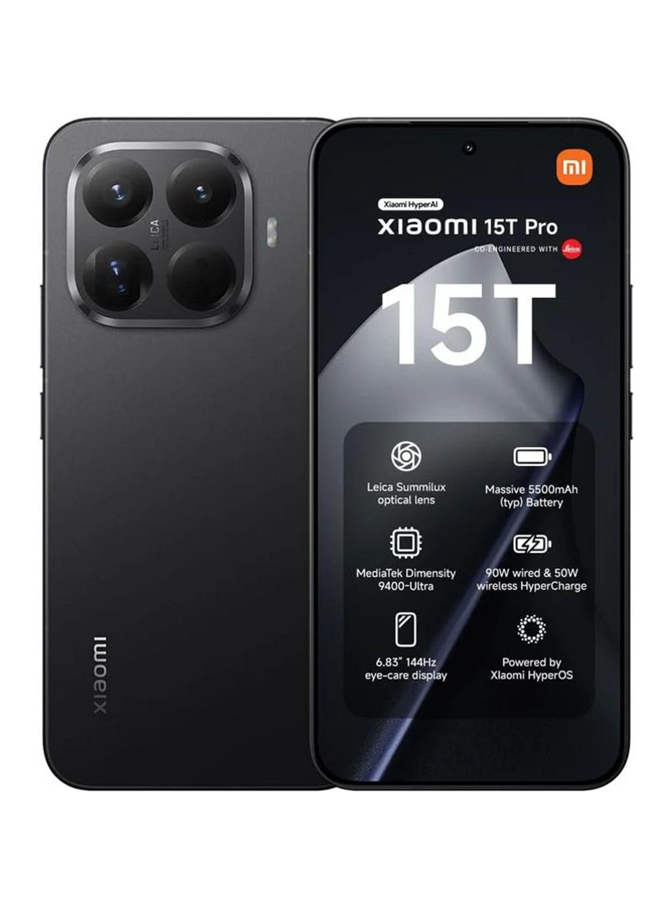 Xiaomi 15T Pro 12G RAM+ 512G Triple Cámara Leica Resistente agua IP68-0