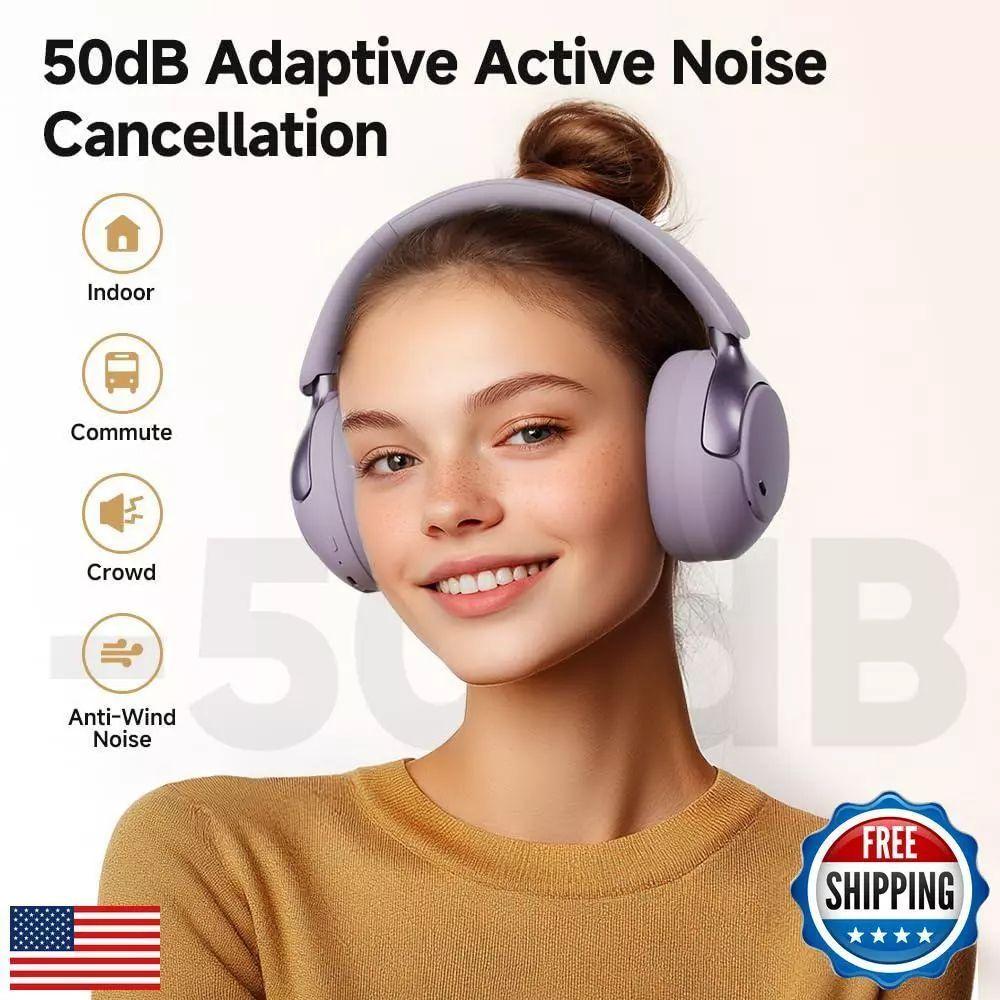Qcy H3 Pro Anc Auriculares Bt 5.4 Conexión Dual 50db Hi-res Cancelación Ruido 60H-2