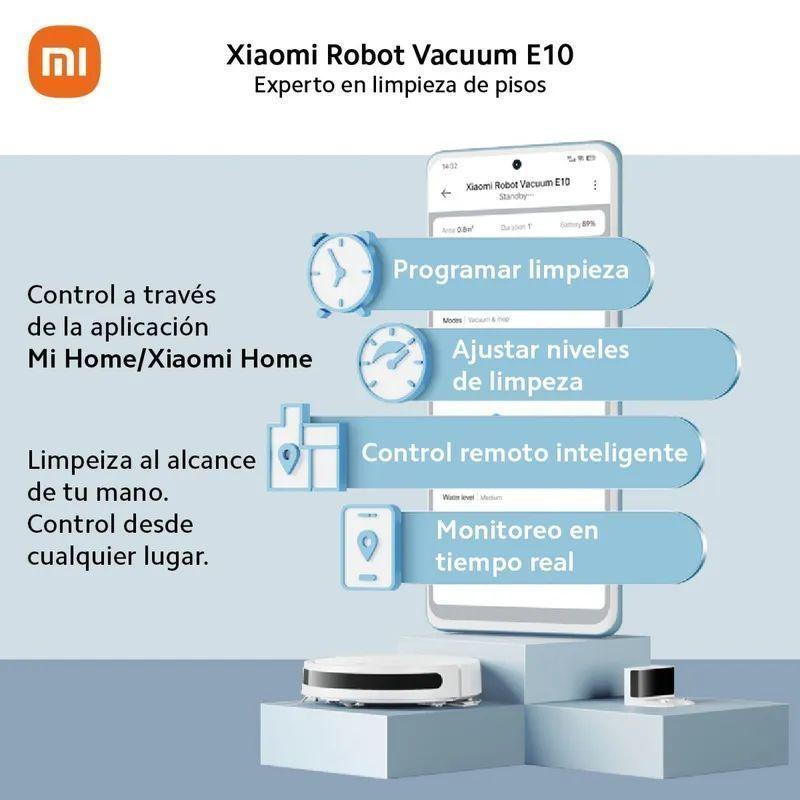 Aspiradora Robot Xiaomi Vacuum E10 Blanco 220V-2