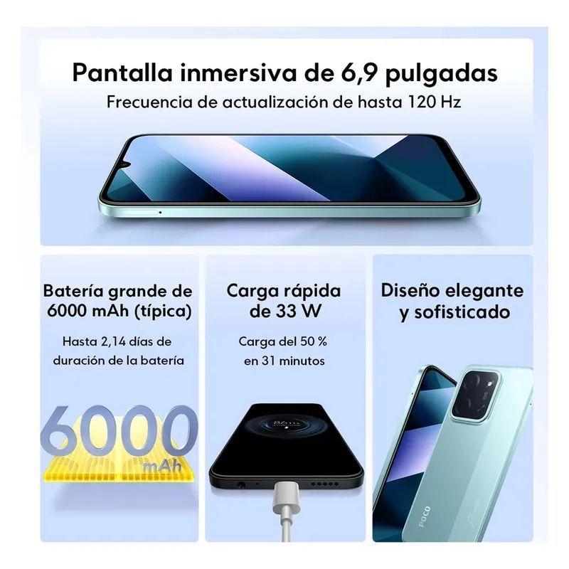 Xiaomi Poco C85 Ram 6gb+ 128gb Rom Smartphone Black Negro-3