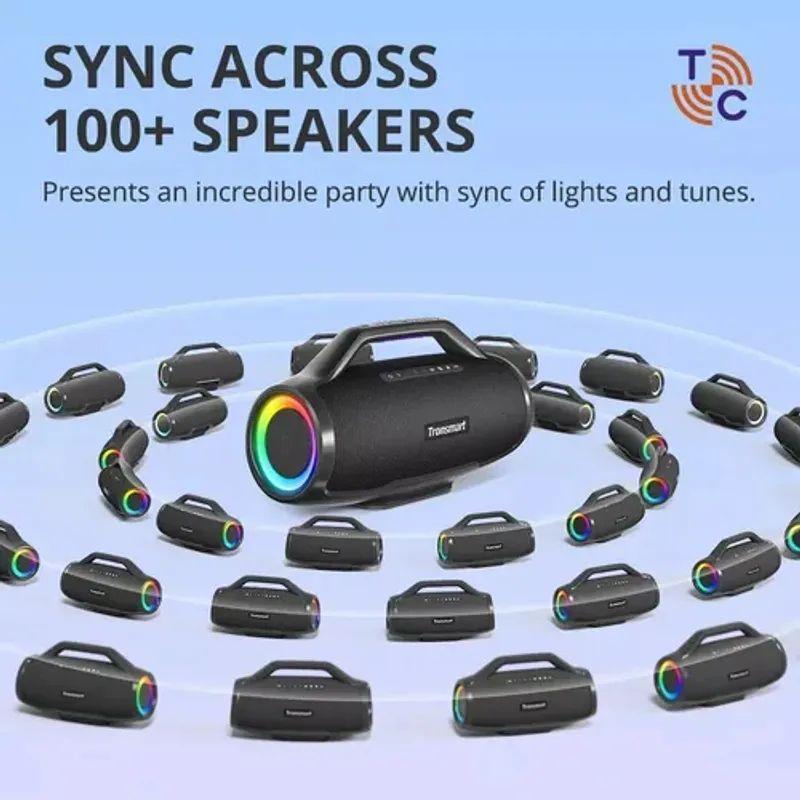 Parlante Tronsmart Bang Max 130w Karaoke Recargable Portatil Negro-5