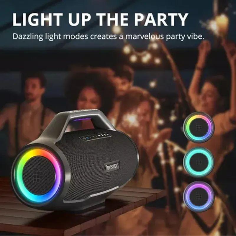 Parlante Tronsmart Bang Max 130w Karaoke Recargable Portatil Negro-7