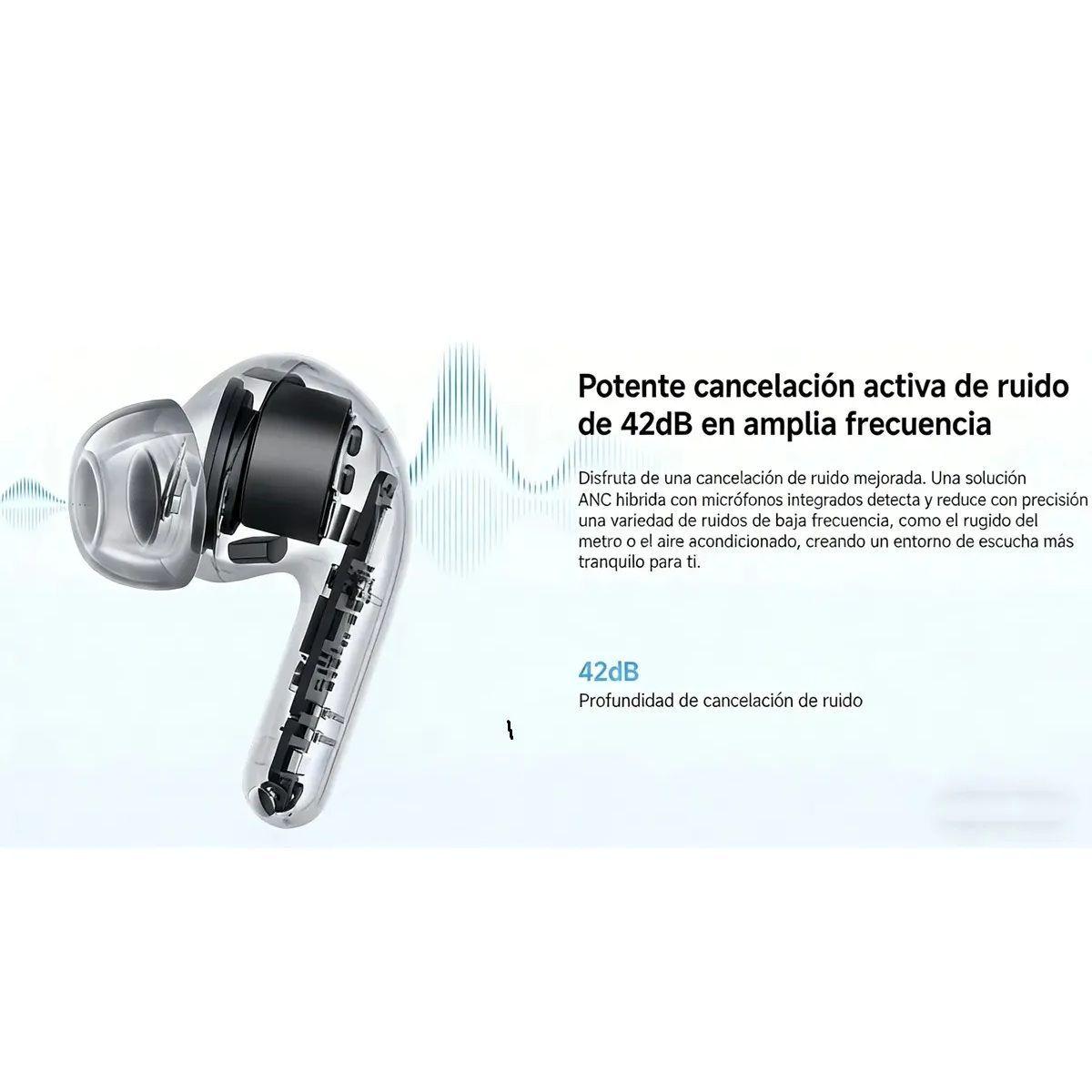 Audífonos Inalámbricos Xiaomi Redmi Buds 8 Lite ANC & ENC Bluetooth 5.4 Cancelacion de Ruido -2