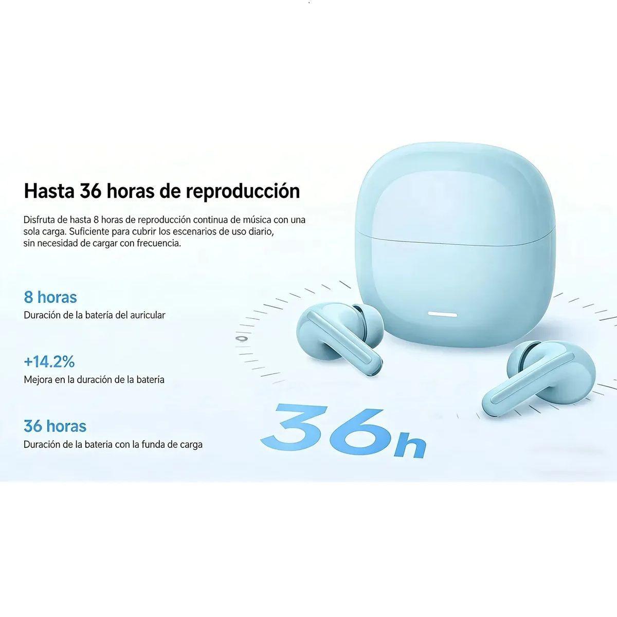 Audífonos Inalámbricos Xiaomi Redmi Buds 8 Lite ANC & ENC Bluetooth 5.4 Cancelacion de Ruido -5
