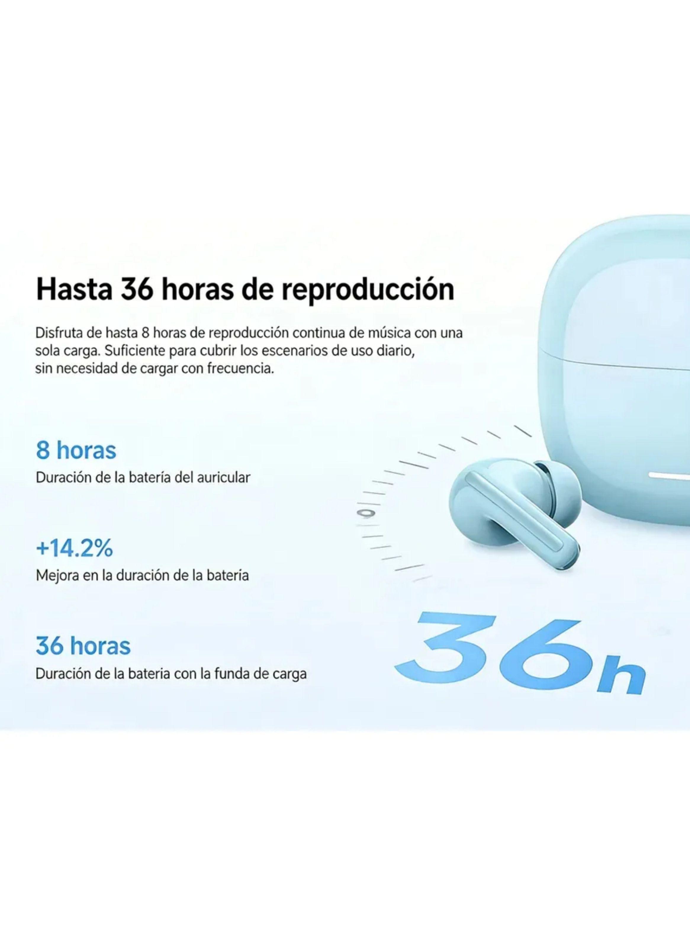 Audífonos Inalámbricos Xiaomi Redmi Buds 8 Lite ANC & ENC Bluetooth 5.4 Cancelacion de Ruido -4