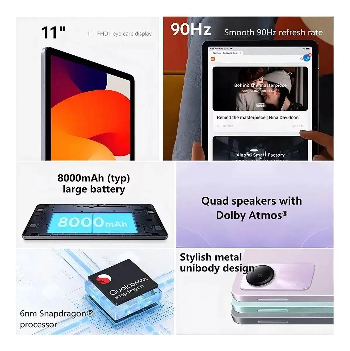 Xiaomi Tablet Redmi Pad Se 8gb Ram 256gb Rom-3