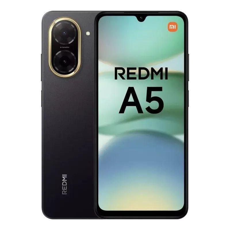 Xiaomi Redmi A5 Dual Sim 4G+128GB 5200 mAh carga rápida Midnight Black-0