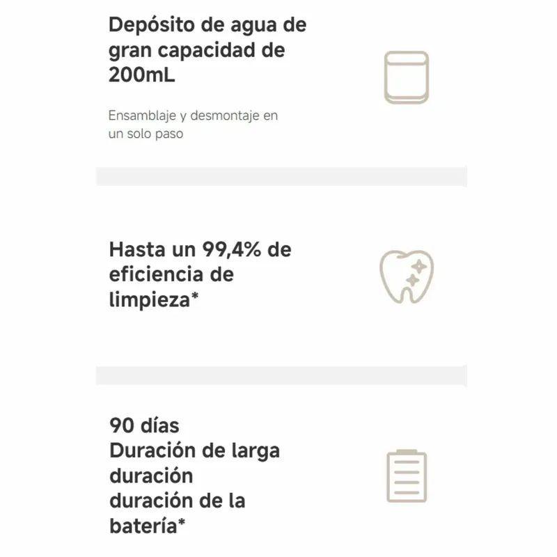 Irrigador Oral Xiaomi Portátil Agua Dental Flosser 2 Ipx7-3