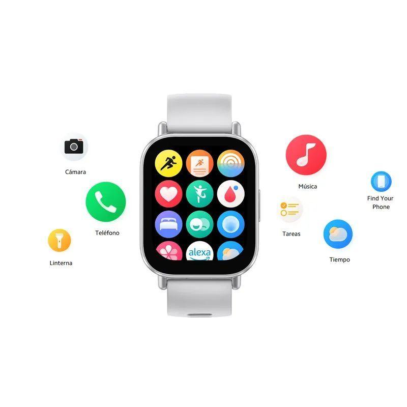 Smartwatch Xiaomi Redmi Watch 5 Active Plateado-4
