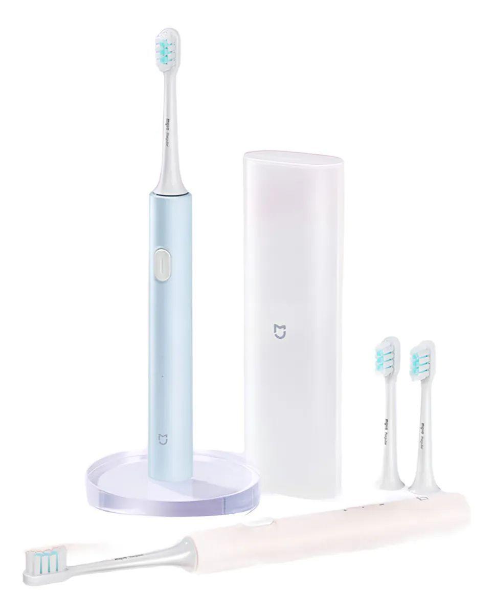 Cepillo Dental Eléctrico Xiaomi Edición Recargable Celeste Azul-0