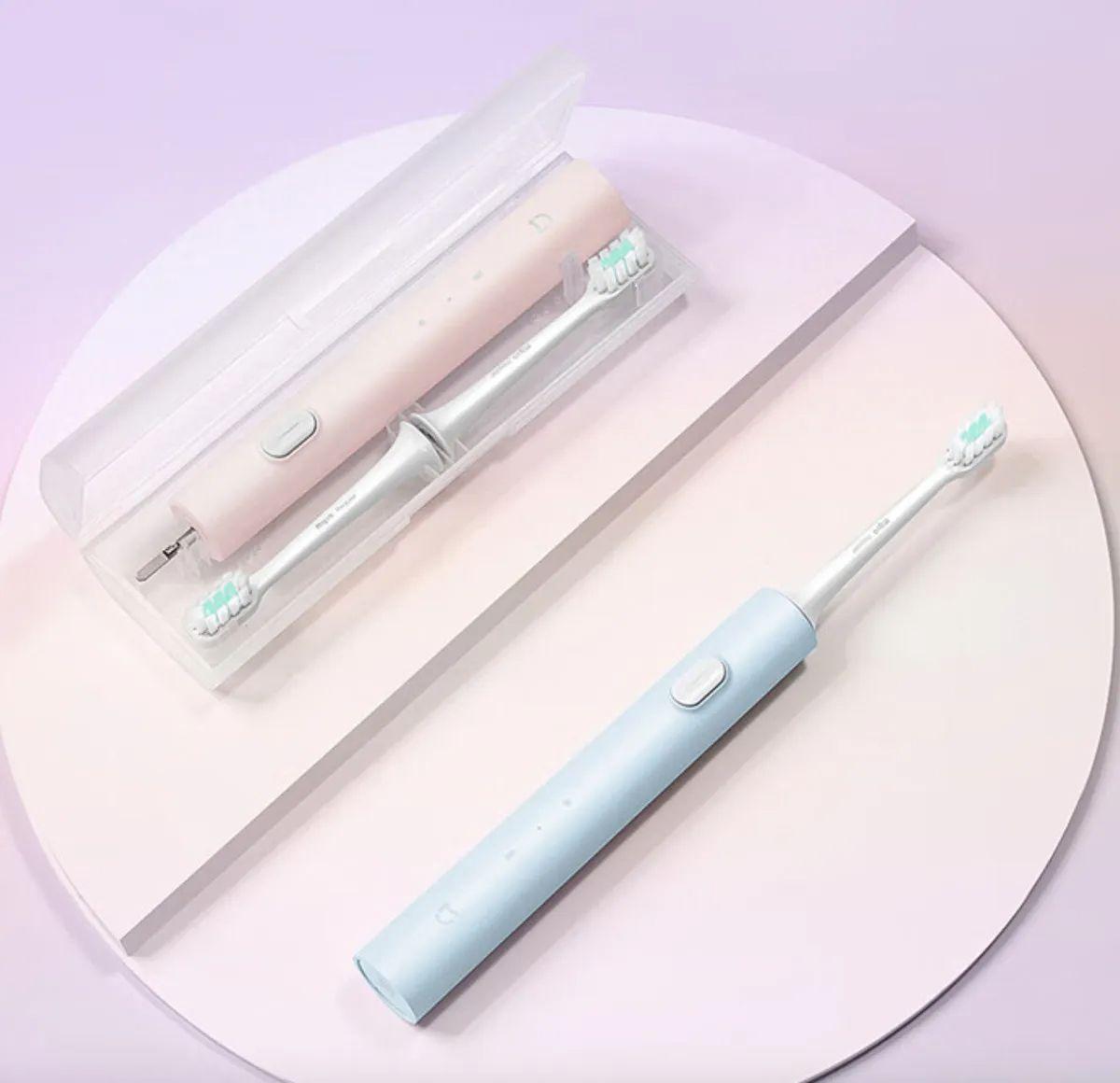 Cepillo Dental Eléctrico Xiaomi Edición Recargable Celeste Azul-3