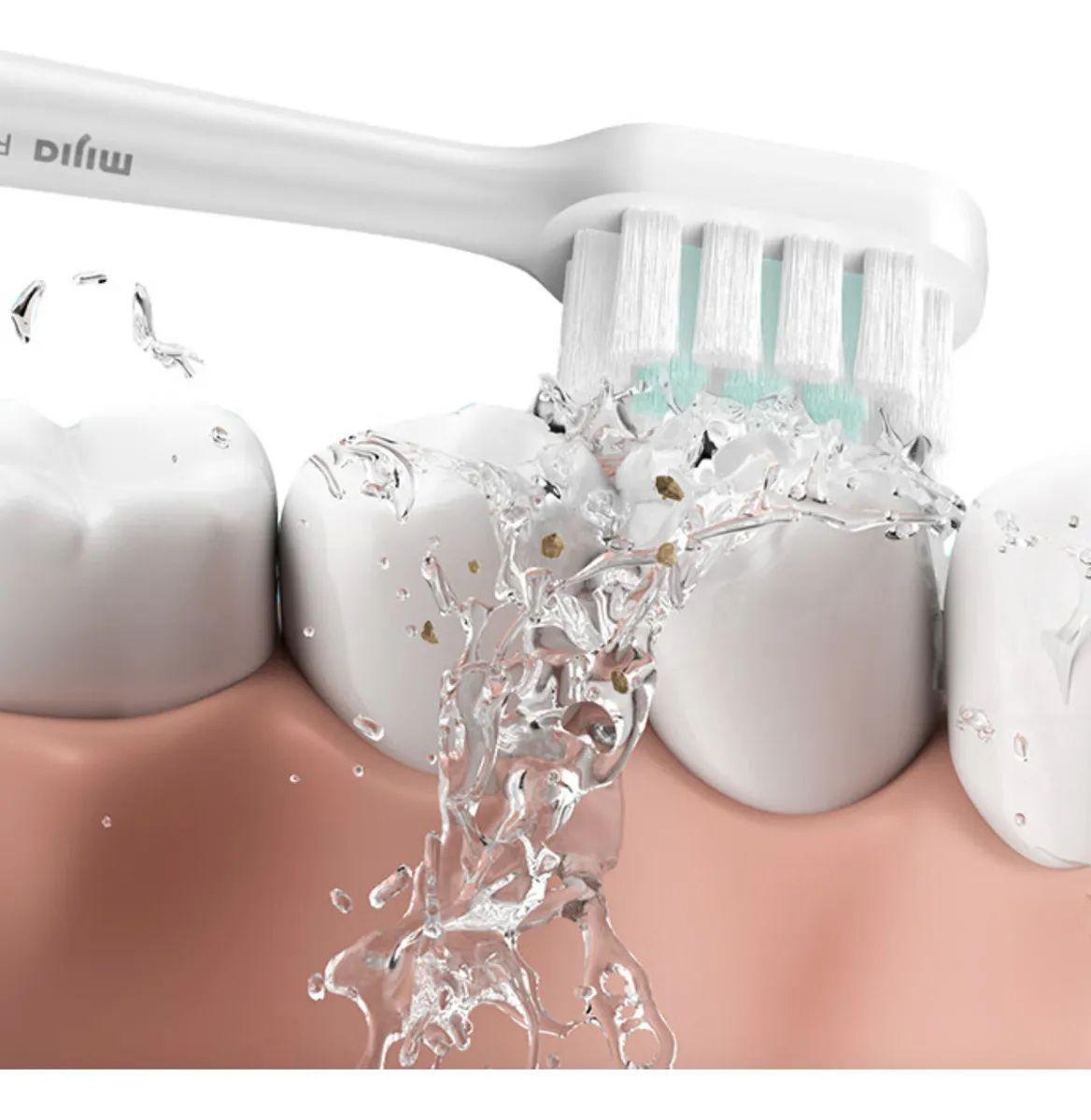 Cepillo Dental Eléctrico Xiaomi Edición Recargable Celeste Azul-4