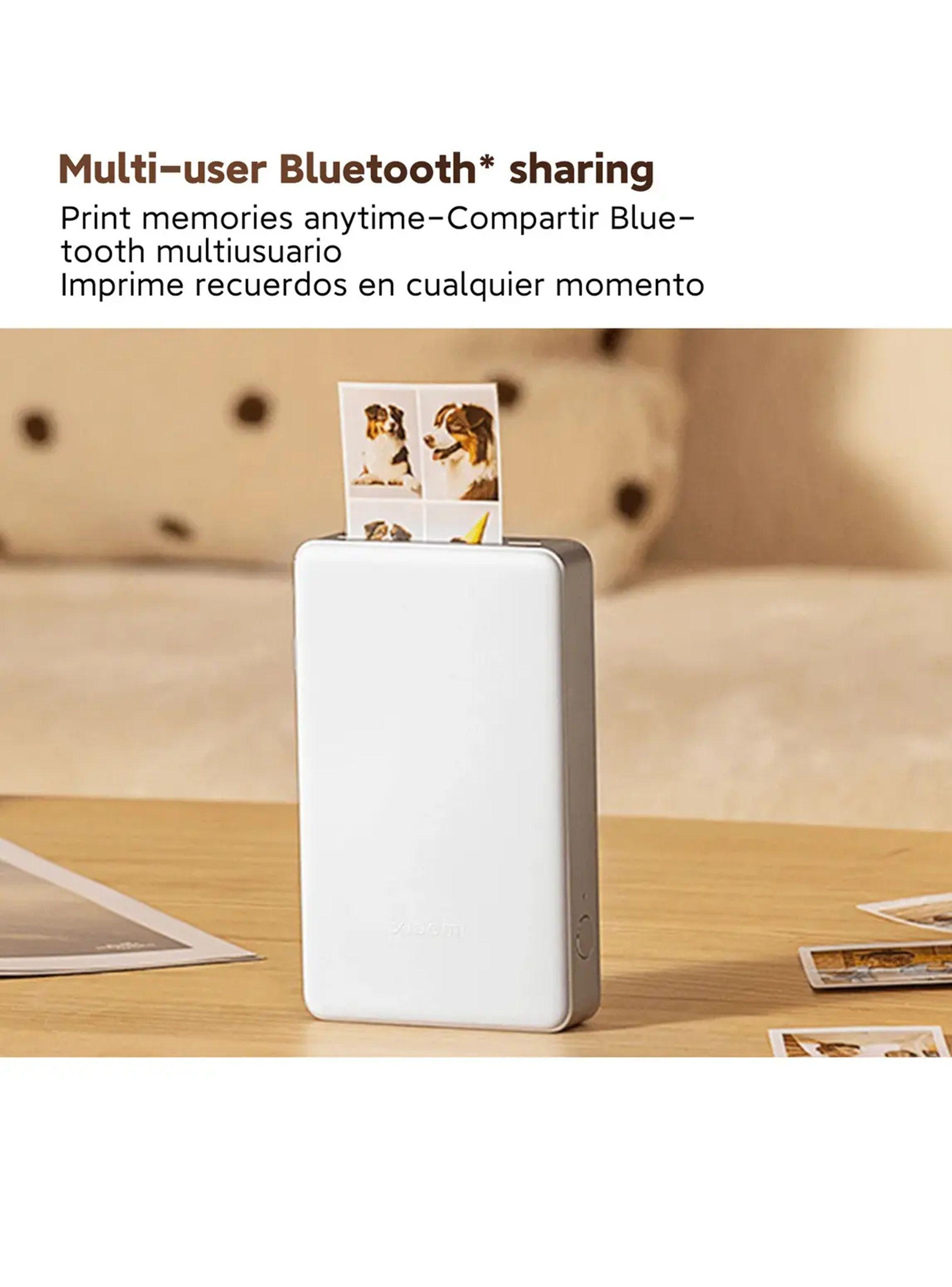 Xiaomi Impresora de Fotos Portátil Photo Printer Pro-5