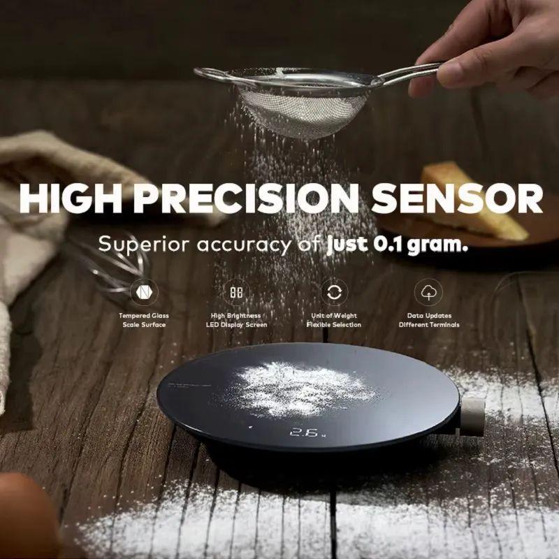 Xiaomi HOTO Balanza Digital Cocina Pesa 1g-3kg para Café Mijia-4