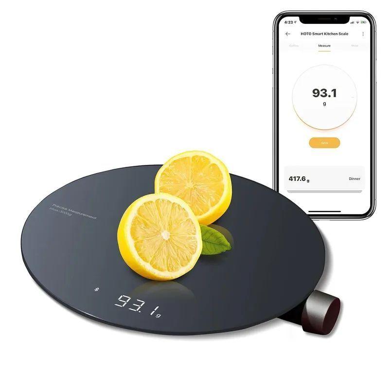 Xiaomi HOTO Balanza Digital Cocina Pesa 1g-3kg para Café Mijia-0