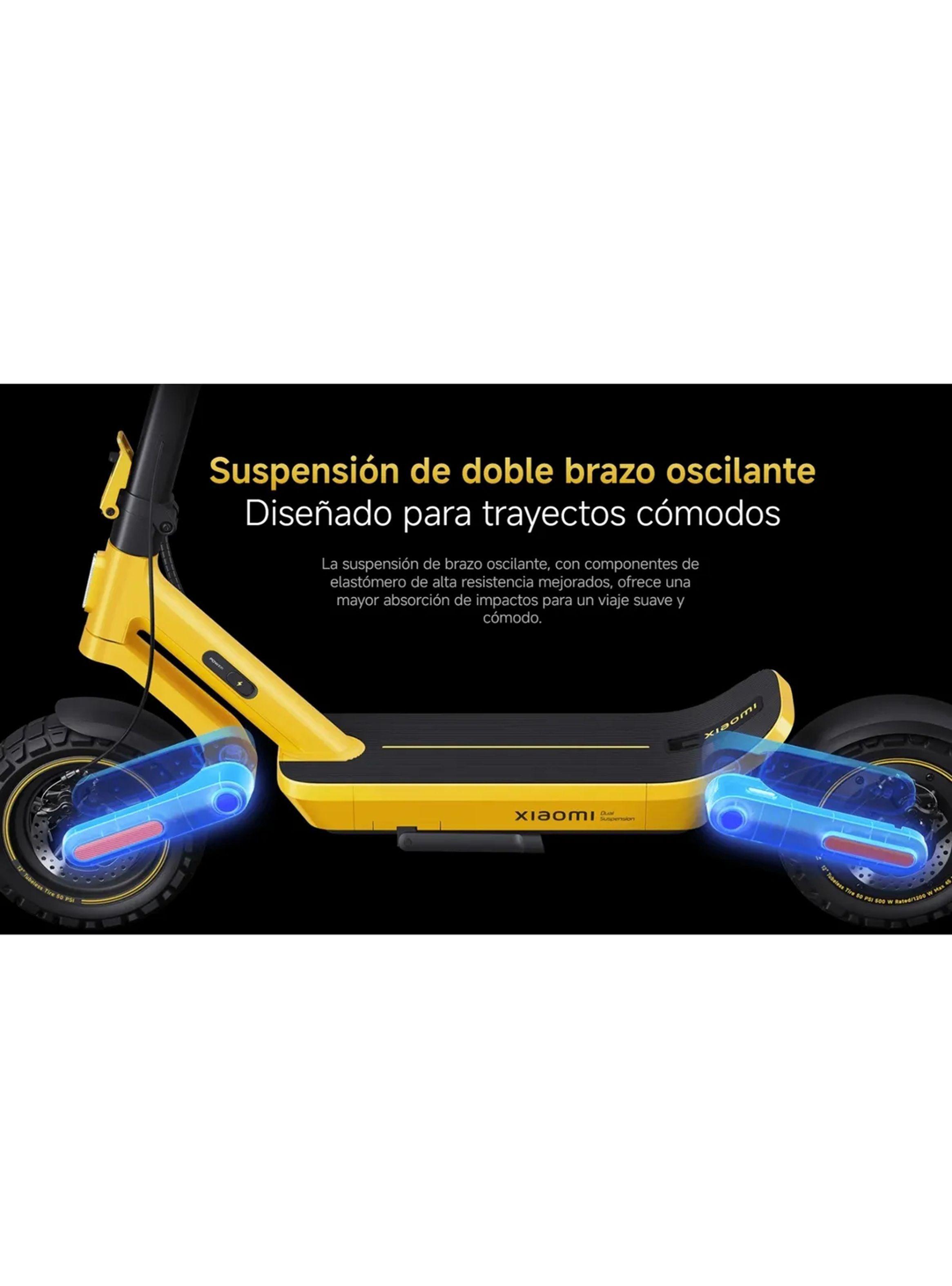 Xiaomi Eléctrico Scooter 6 Ultra Plegable Autonomía 75km Máx 25km/h Neumáticos-5