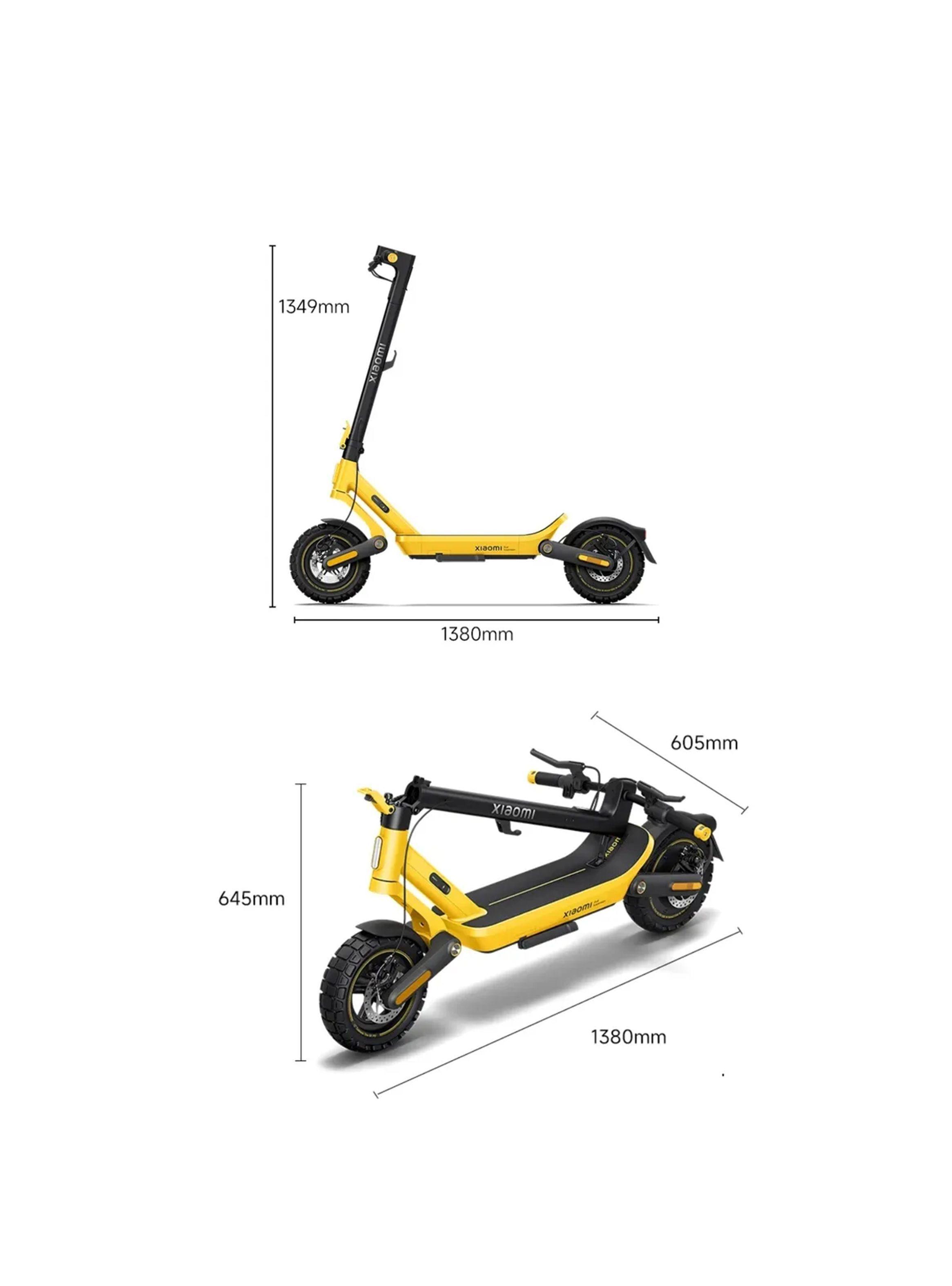 Xiaomi Eléctrico Scooter 6 Ultra Plegable Autonomía 75km Máx 25km/h Neumáticos-6