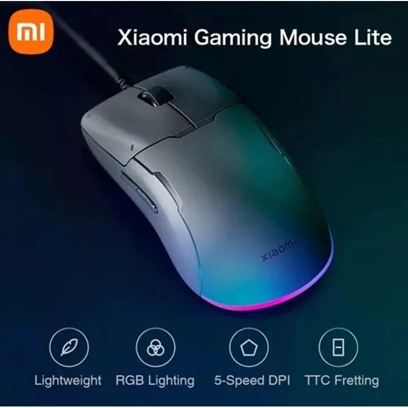 Xiaomi Mouse Gamer De Juego 6200 Dpi 5 Botones Programable-5