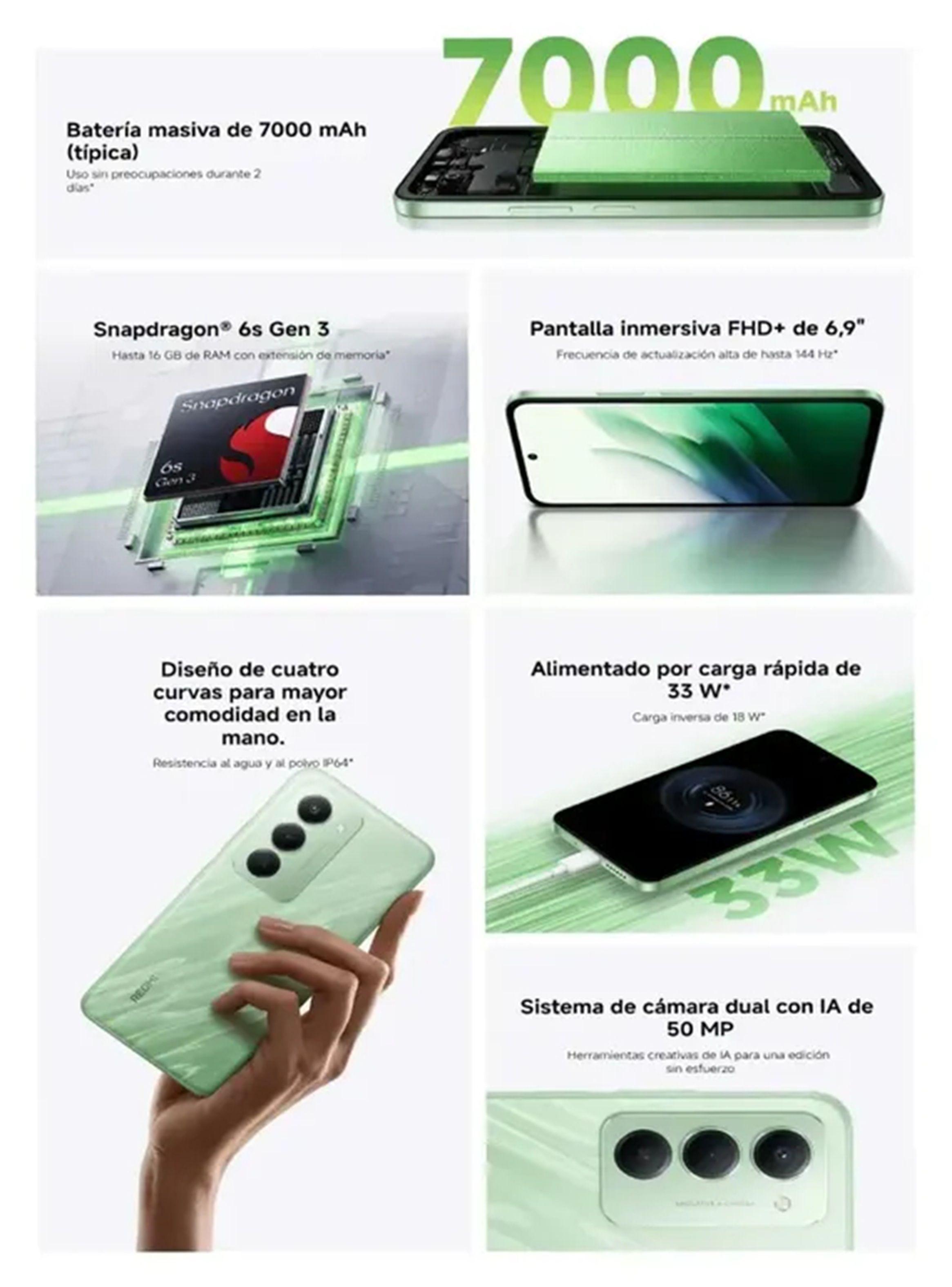 Celular Xiaomi Redmi 15 5G 8gb Ram 256gb Rom Dual Sim smartphone-3