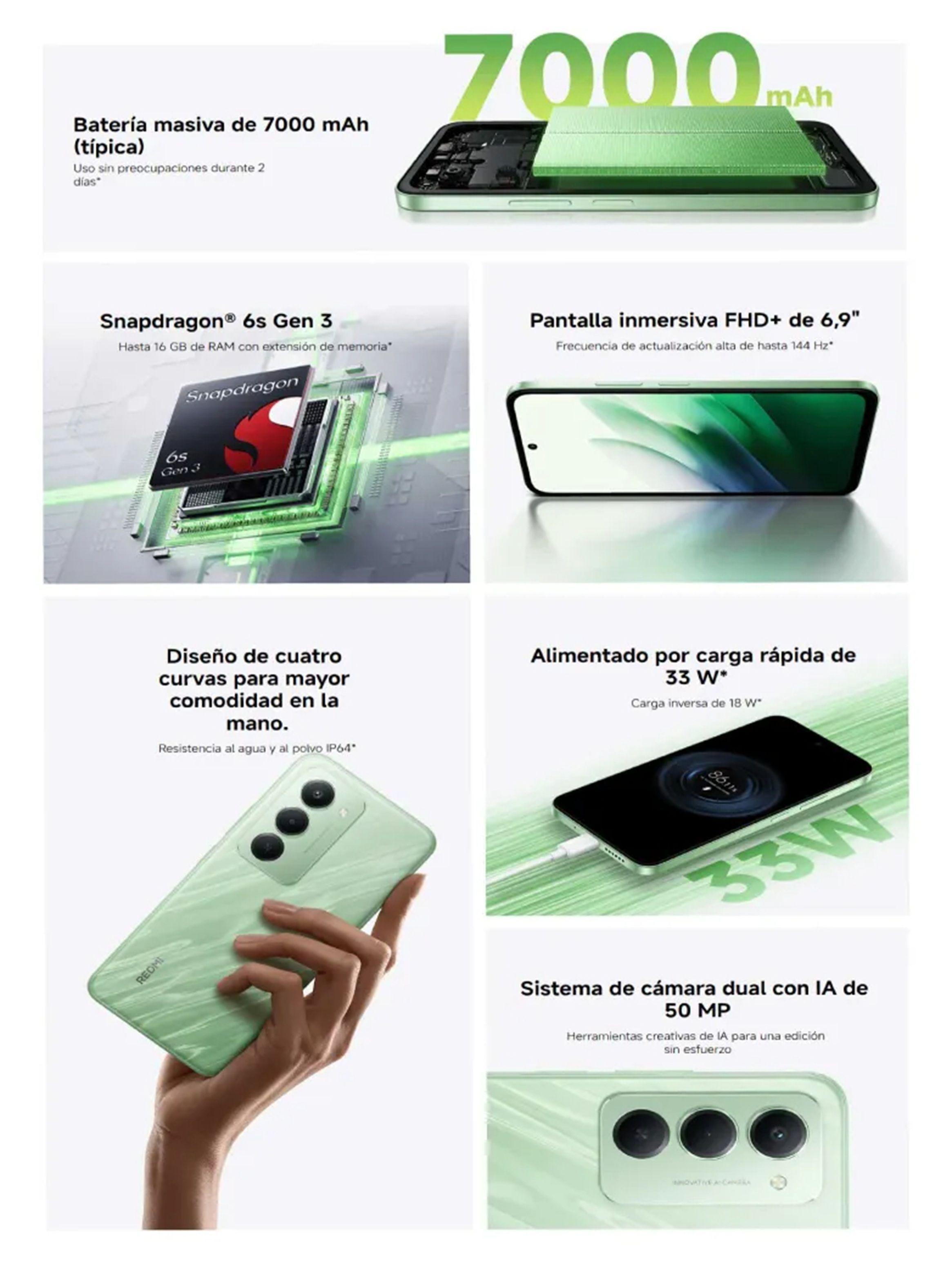 Xiaomi Redmi 15 8gb Ram 256gb Rom Dual Sim Celular Titan -4