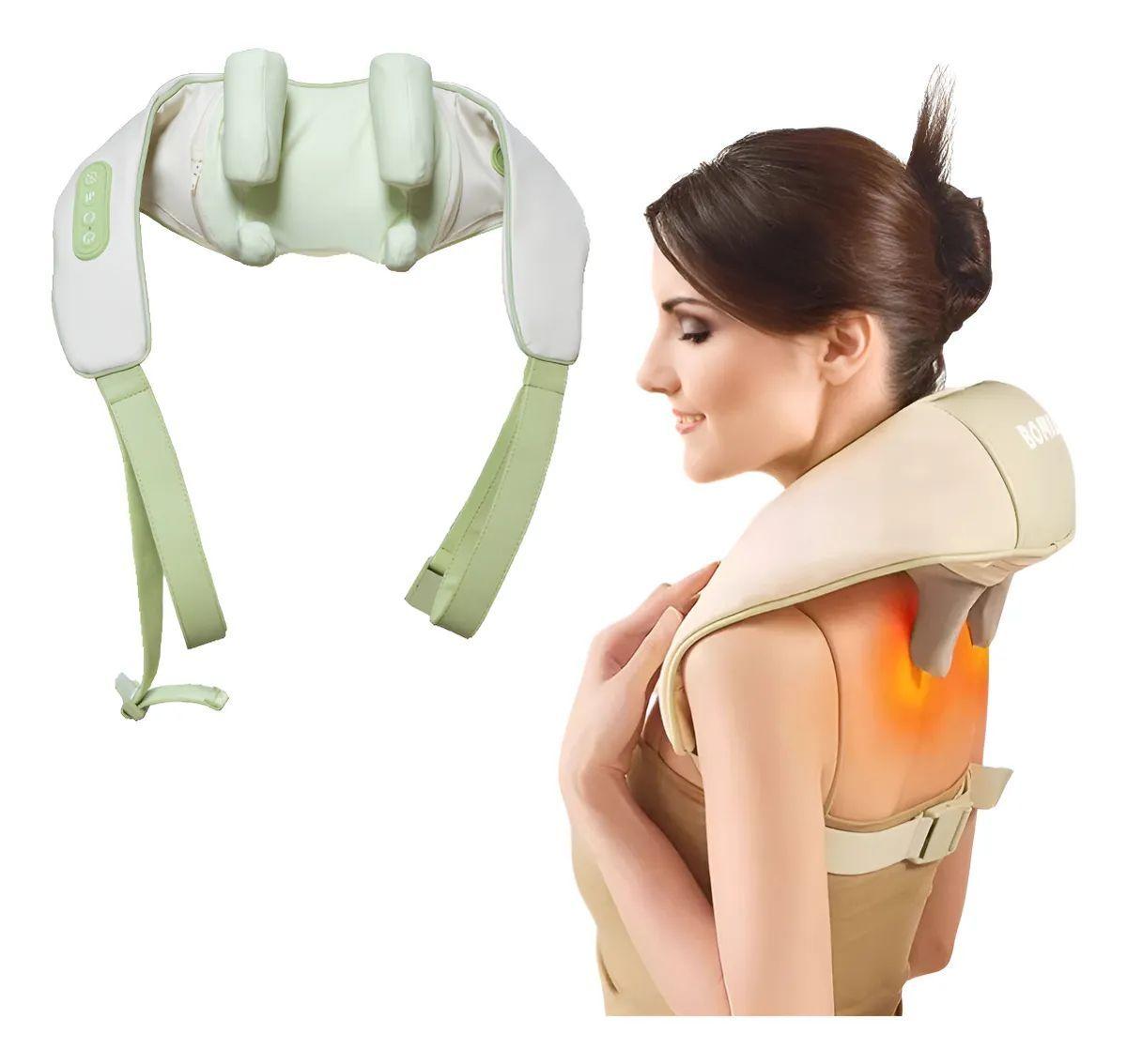 Masajeador De Cuello Y Hombros Bomidi Mp2 Lite Verde-0