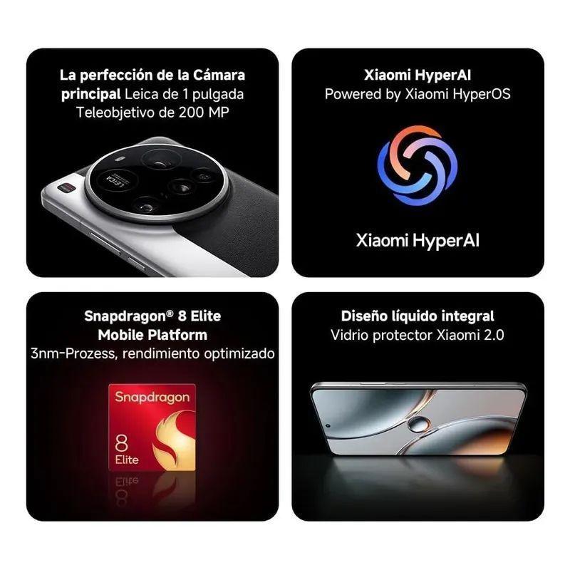 Xiaomi 15 Ultra Silver 16gb Ram 512gb Rom Plateado Snapdragon 8 Elite-3