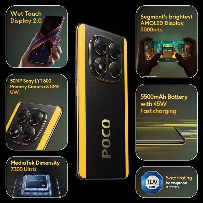 Xiaomi Poco X7 5g Ram 12gb+ 512gb Ip69 Resistente Agua Negro-4