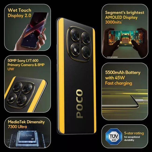 Xiaomi Poco X7 5g Ram 12gb+ 512gb Ip69 Resistente Agua Negro-4