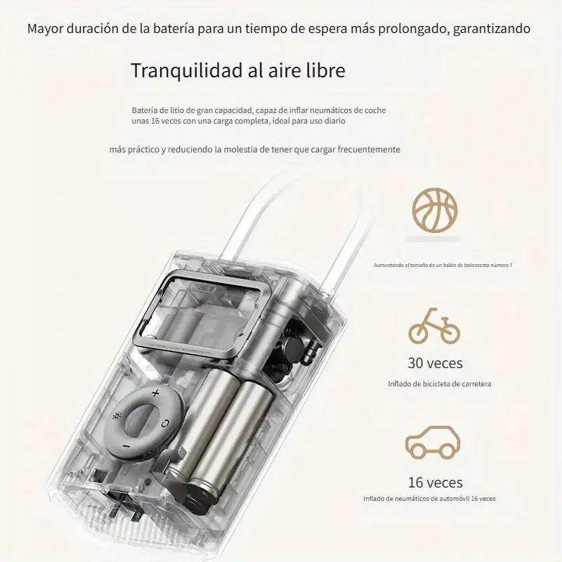 Xiaomi Compresor de aire inflador protail Mijia Air Compressor 2 Pro-4