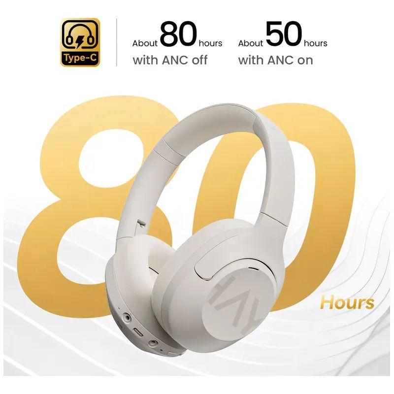 Audífonos Haylou S30 Con Noise Cancellin Blanco Inalámbricos-1