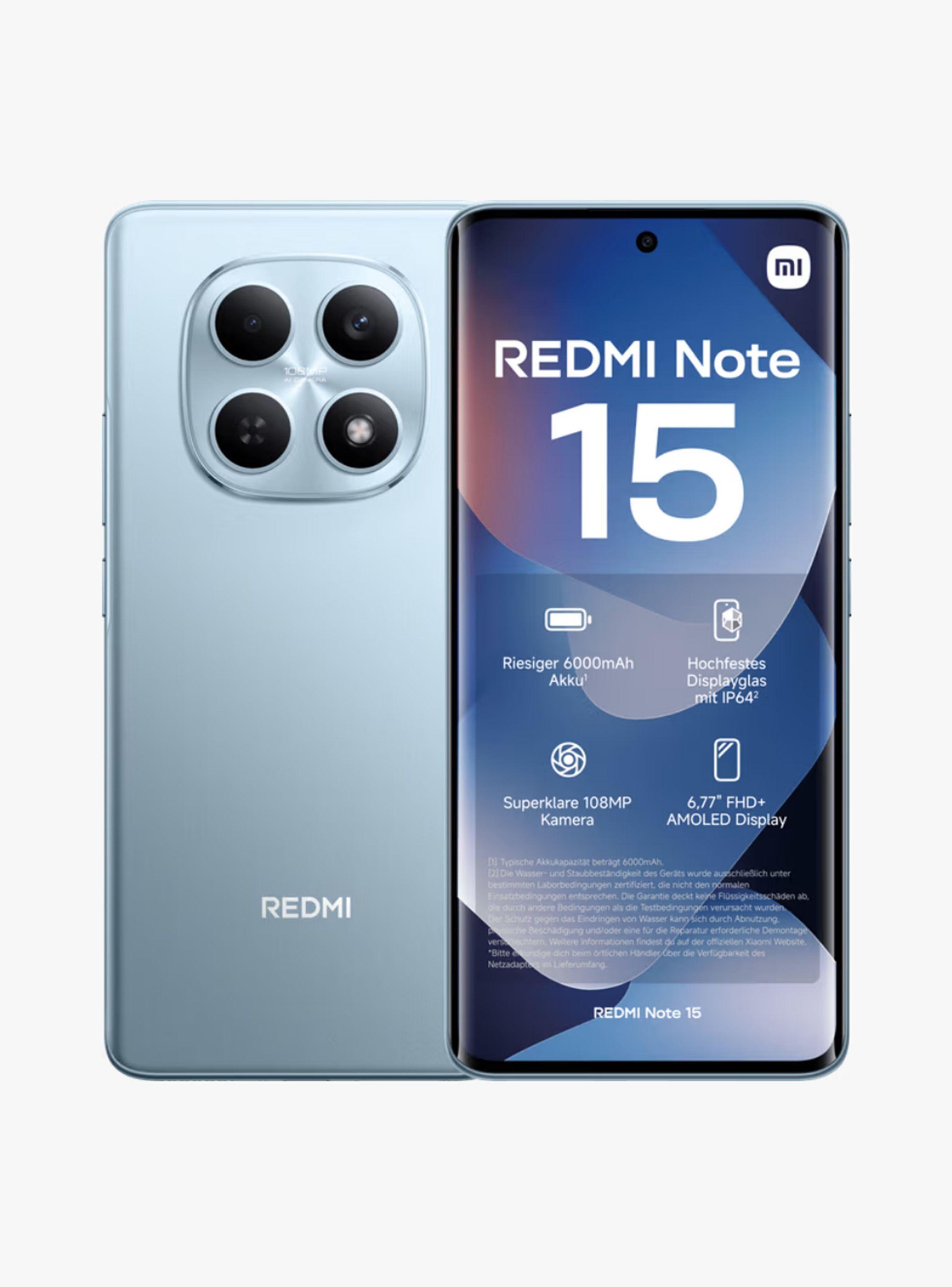 Xiaomi Redmi Note 15 8GB RAM 256GB Memoria 108MPX Dobly Atmos IP64 -0