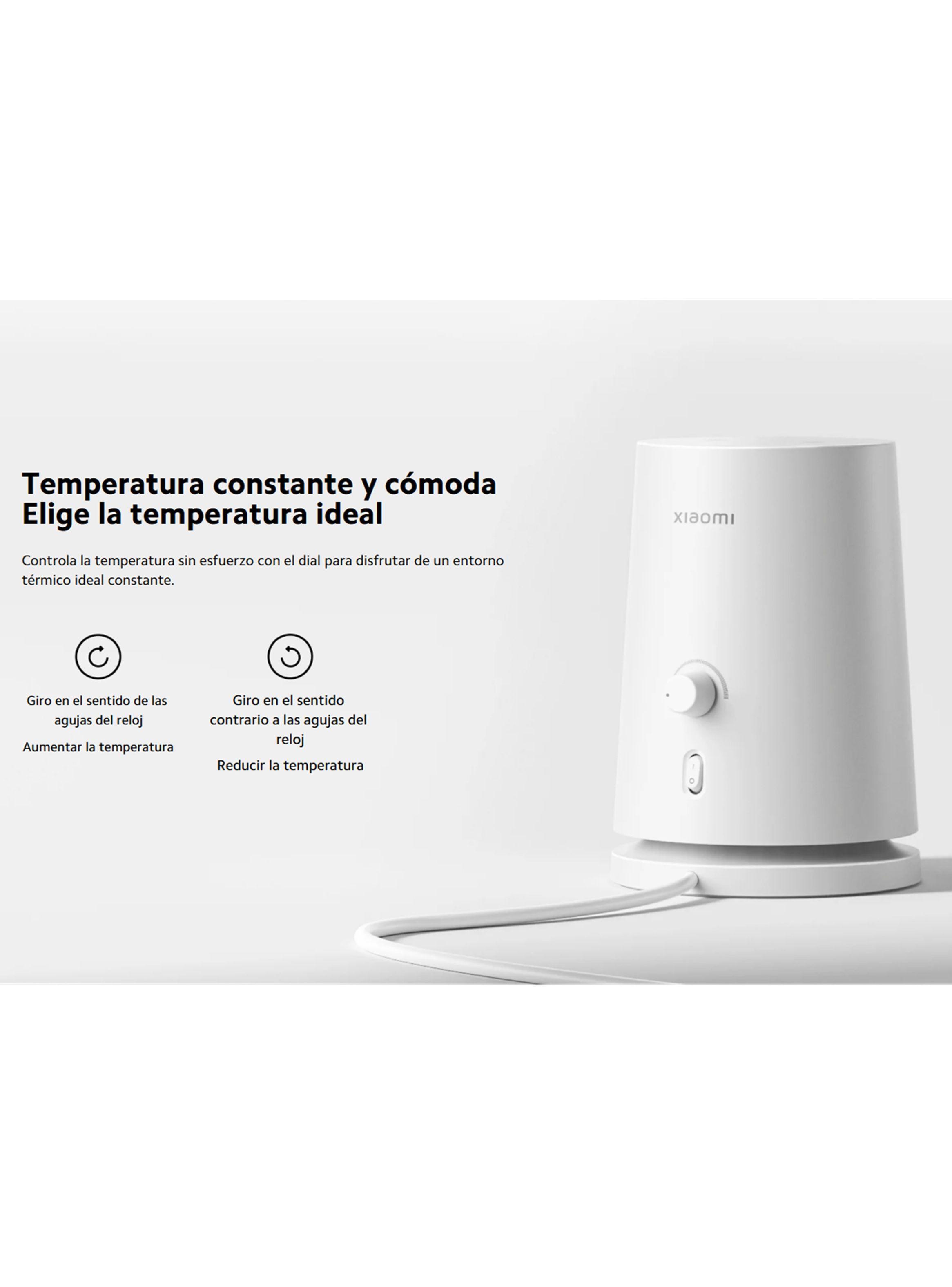 Xiaomi Calefactor Estufa Eléctrica Desktop Fan Heater Blanco-3