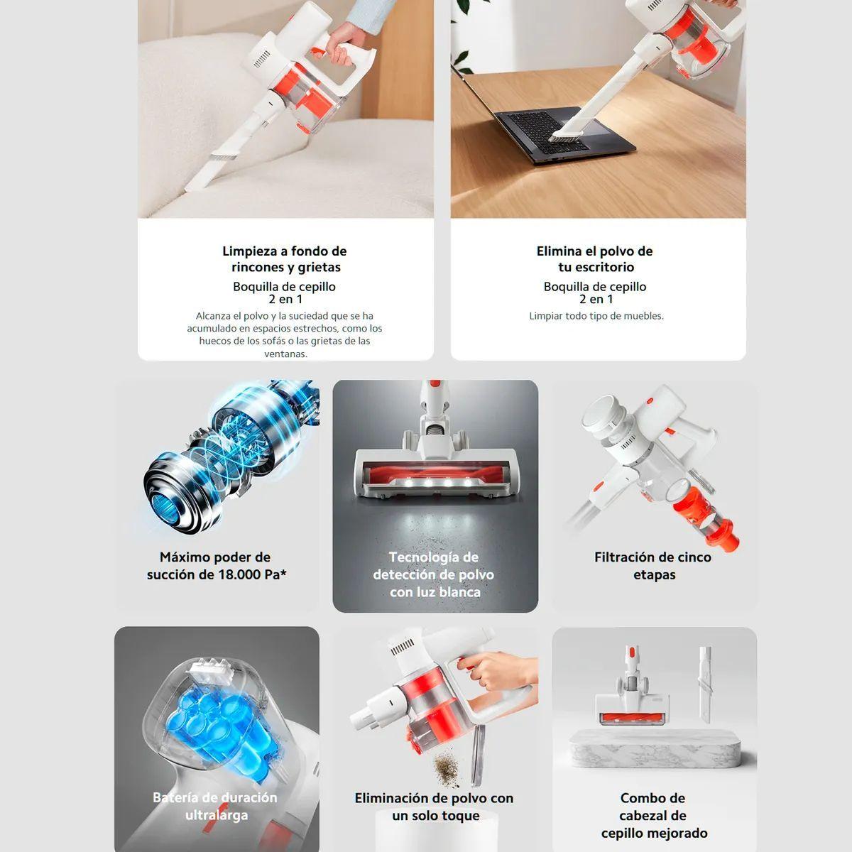 Aspiradora Xiaomi Vacuum Cleaner G20 Lite-3