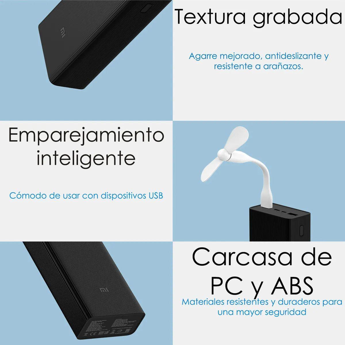 Xiaomi Redmi Power Bank 30000 mAh 18W Carga Rapida-5
